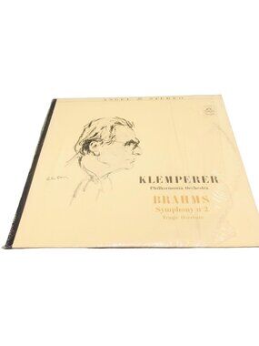 Klemperer Philharmonia Orchestra Brahms Symphony No. 2 Tragic vinyl record READ